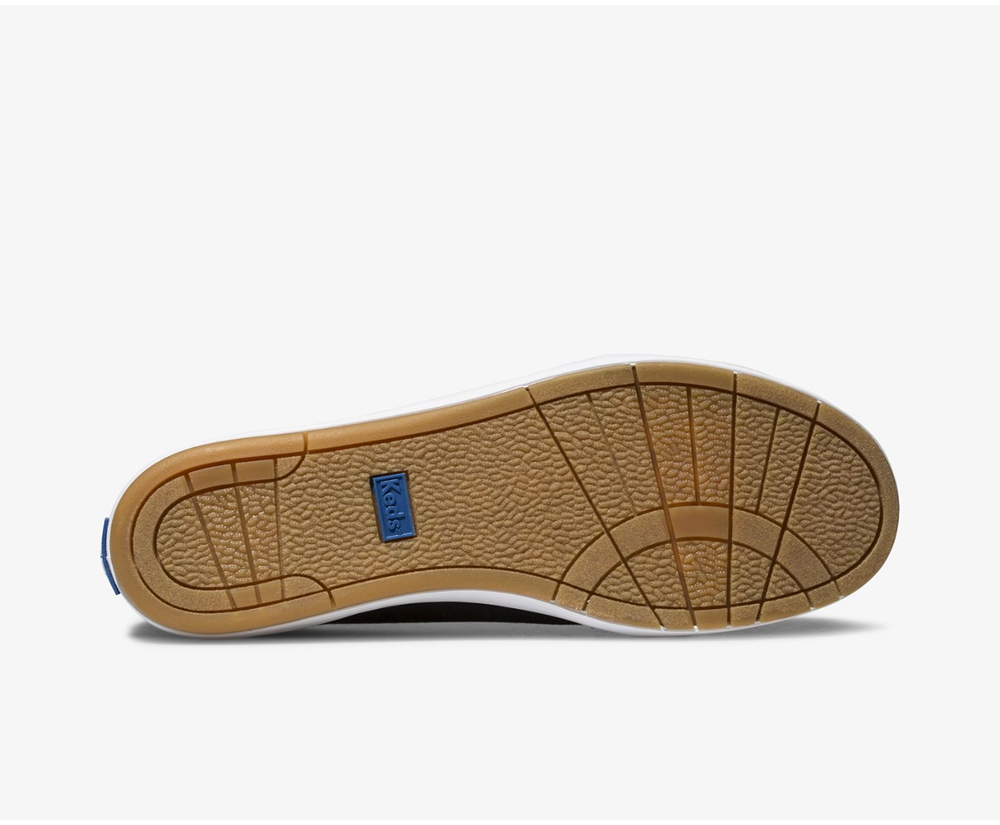 Slip On Γυναικεια - Keds Carmel - Μαυρα - LJXSA0429